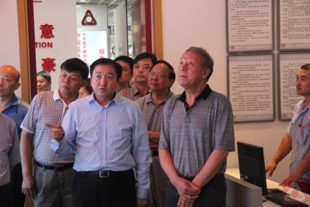中国建筑装饰协会领导来公司指导工作